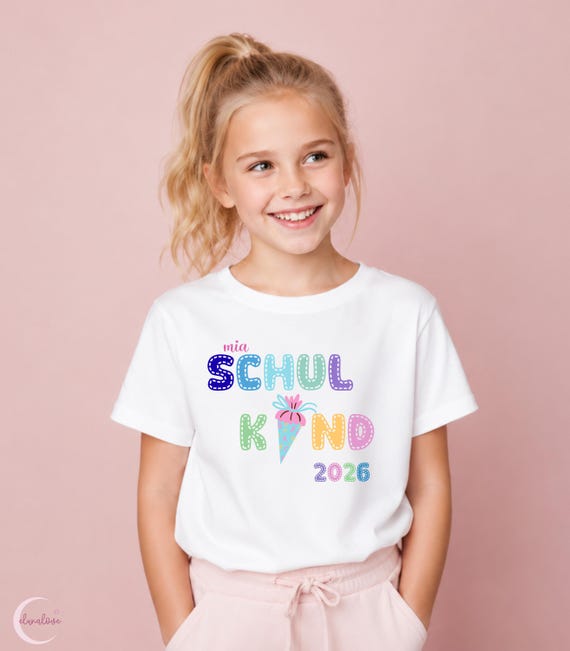 Weiteres Produktbild: Individuelles Einschulungs-Shirt (personalisierbar)