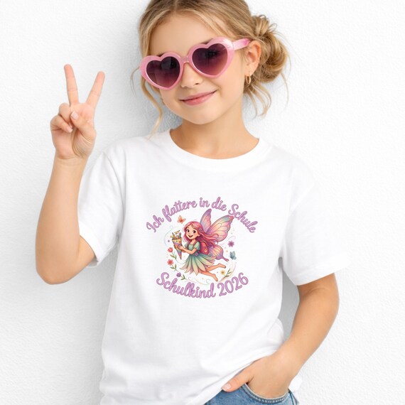 Weiteres Produktbild: Feen-Shirt mit Schmetterling