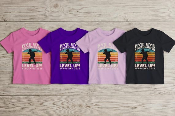 Weiteres Produktbild: Einschulungs-Shirt „Kindergarten Abschied“