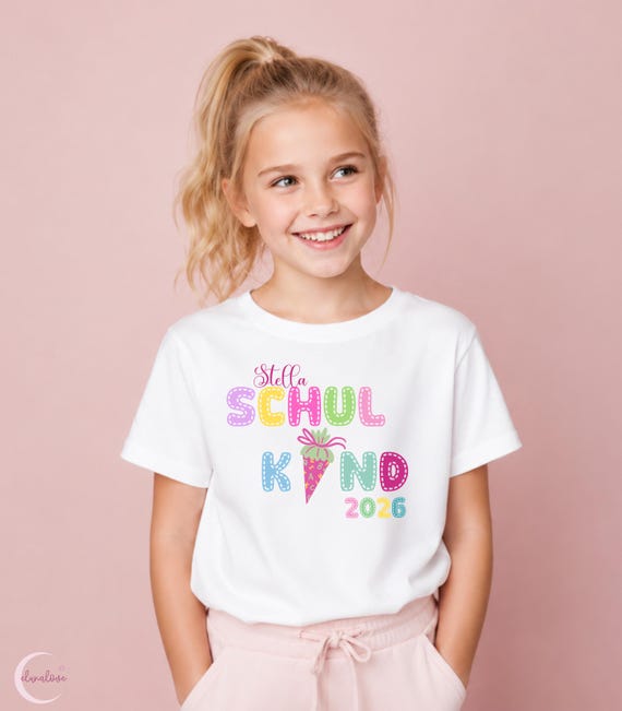 Weiteres Produktbild: Einschulungs-Shirt zum Schulbeginn (personalisierbar)