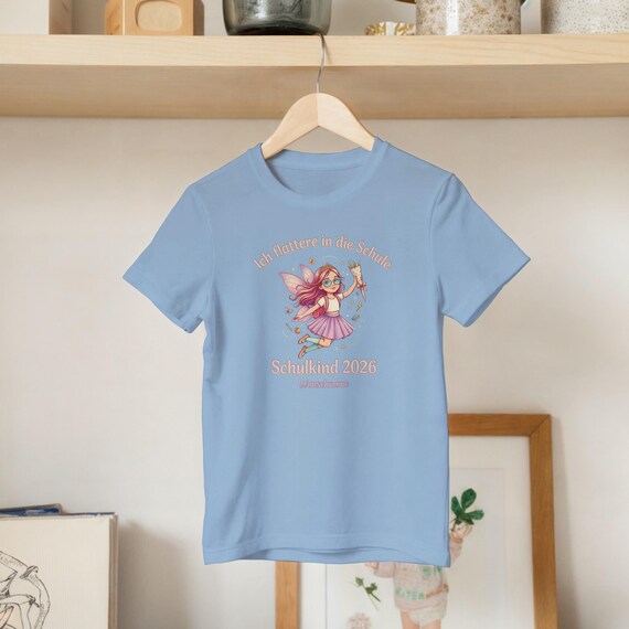 Weiteres Produktbild: Feen-Shirt mit Schmetterling (personalisierbar)
