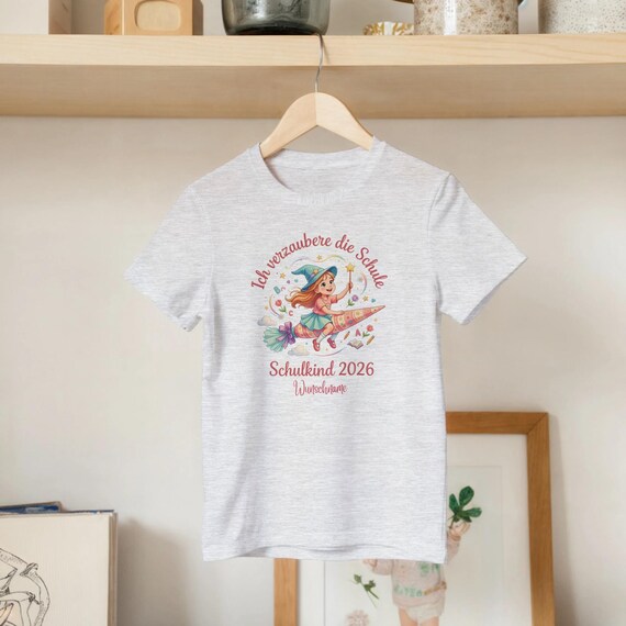 Weiteres Produktbild: Hexen-Shirt zur Einschulung
