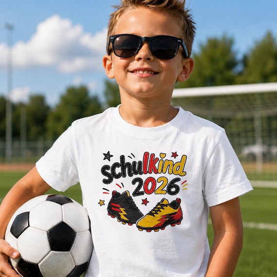Fußball-Shirt zur Einschulung