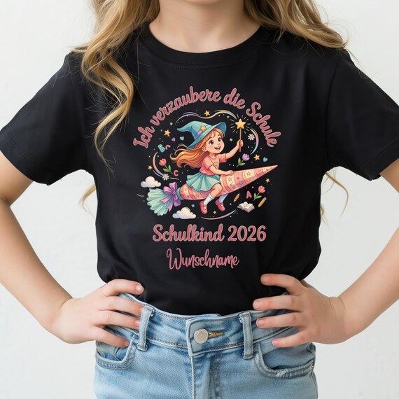 Hexen-Shirt zur Einschulung