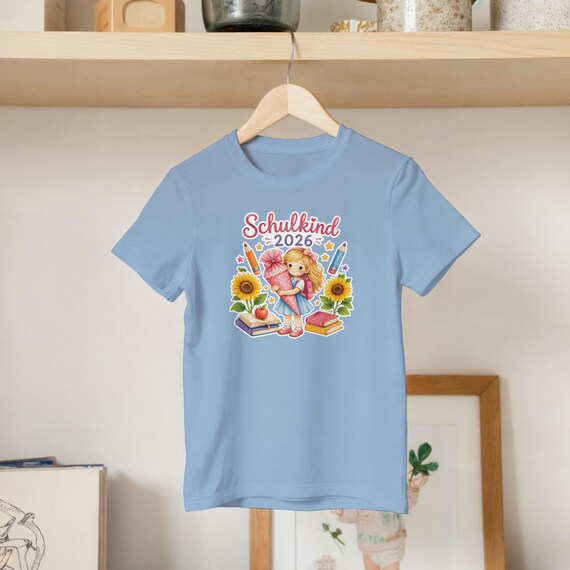 Weiteres Produktbild: Einschulungs-Shirt mit Sonnenblume