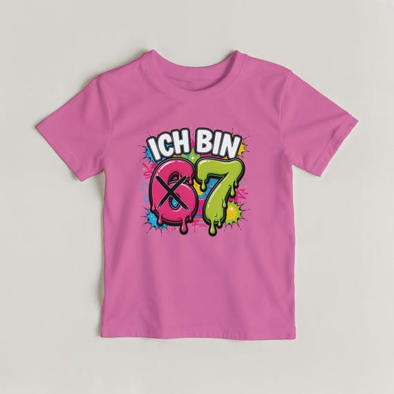 Weiteres Produktbild: Geburtstags-Shirt „67“ für Kinder