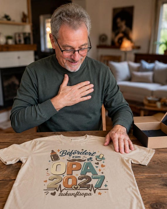 Weiteres Produktbild: Shirt „Werdender Opa 2027“