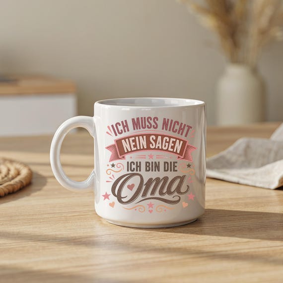 Weiteres Produktbild: Oma-Tasse mit Spruch