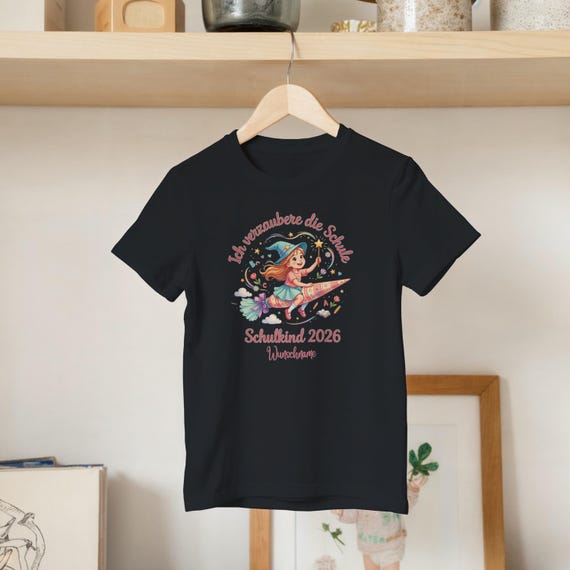 Weiteres Produktbild: Hexen-Shirt zur Einschulung