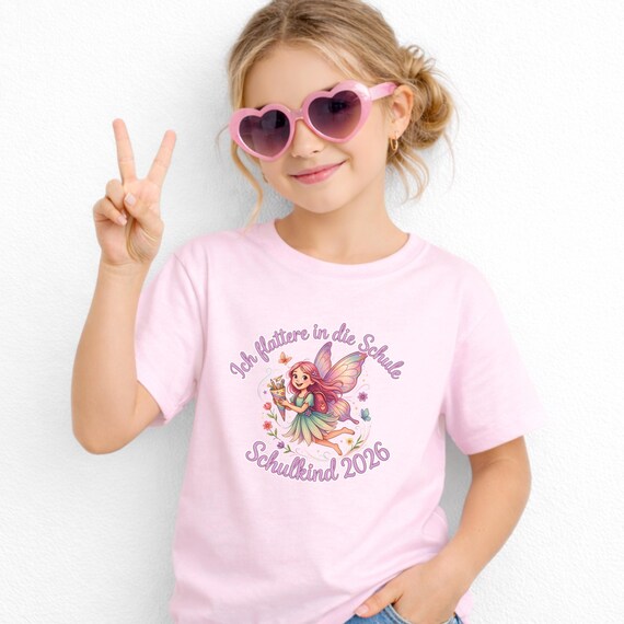 Feen-Shirt mit Schmetterling