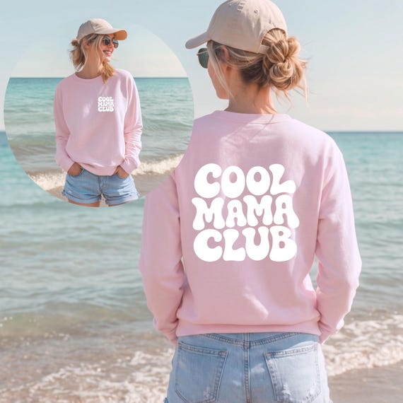 „Cool Mama Club“ Pullover