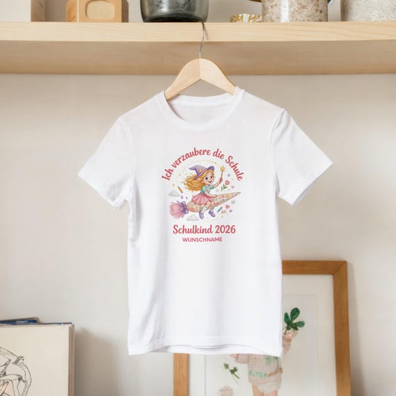 Weiteres Produktbild: Hexen-Shirt zur Einschulung