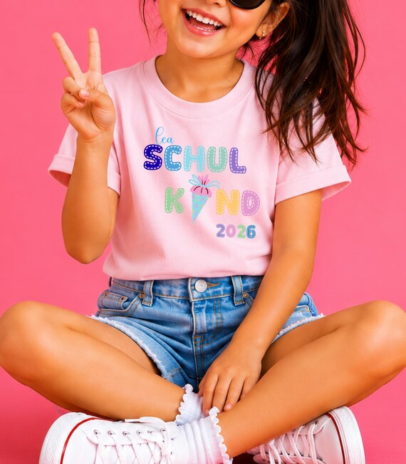 Weiteres Produktbild: Individuelles Einschulungs-Shirt (personalisierbar)