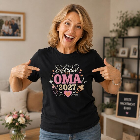 Weiteres Produktbild: Shirt „Werdende Oma 2027“