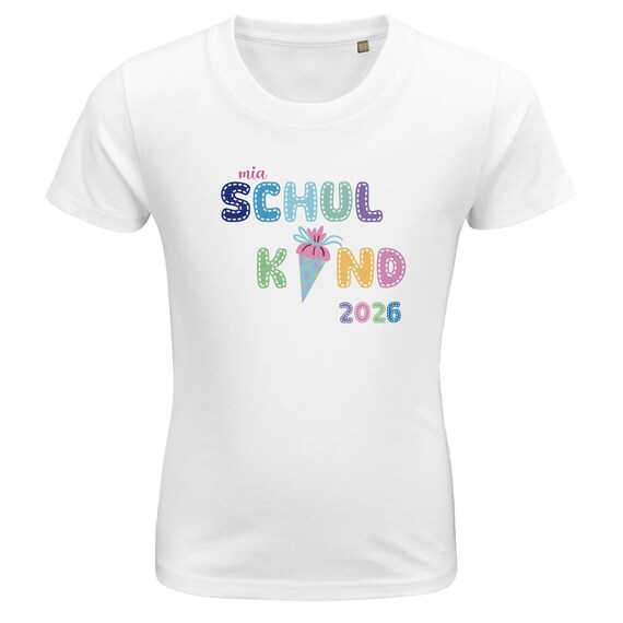 Weiteres Produktbild: Individuelles Einschulungs-Shirt (personalisierbar)