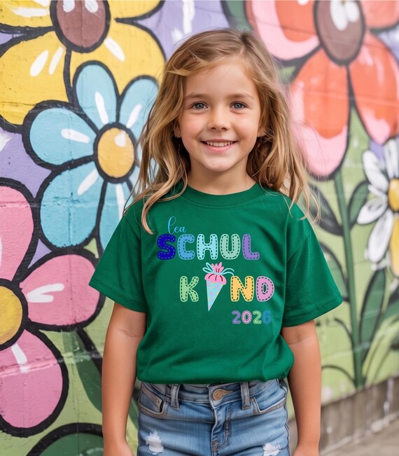 Weiteres Produktbild: Individuelles Einschulungs-Shirt (personalisierbar)