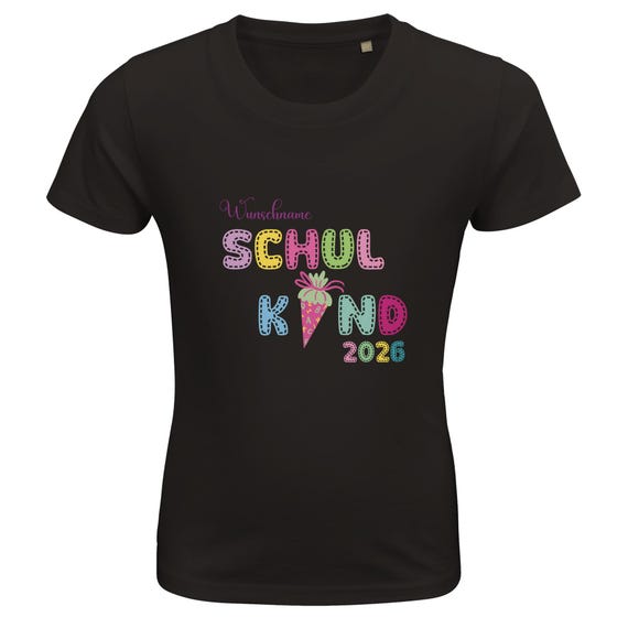 Weiteres Produktbild: Einschulungs-Shirt zum Schulbeginn (personalisierbar)