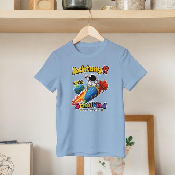 Weiteres Produktbild: Raketen-Shirt zur Einschulung