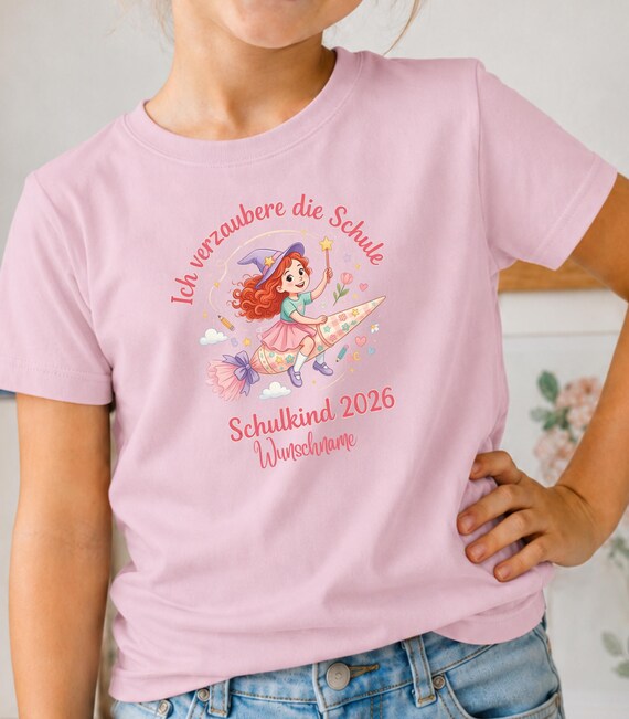 Weiteres Produktbild: Hexen-Shirt zur Einschulung