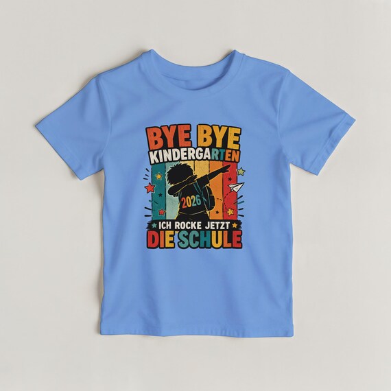 Weiteres Produktbild: Einschulungs-Shirt „Erste Klasse“ Retro
