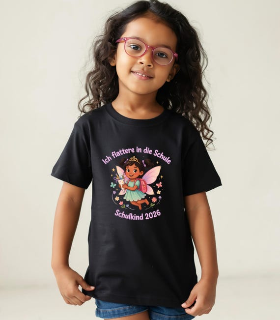 Feen-Shirt mit Schmetterling