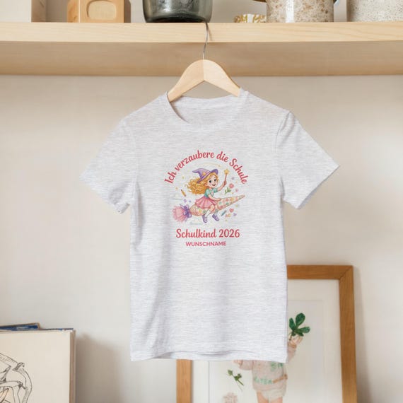 Weiteres Produktbild: Hexen-Shirt zur Einschulung