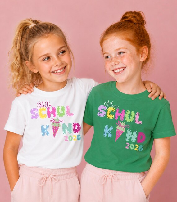 Weiteres Produktbild: Einschulungs-Shirt zum Schulbeginn (personalisierbar)