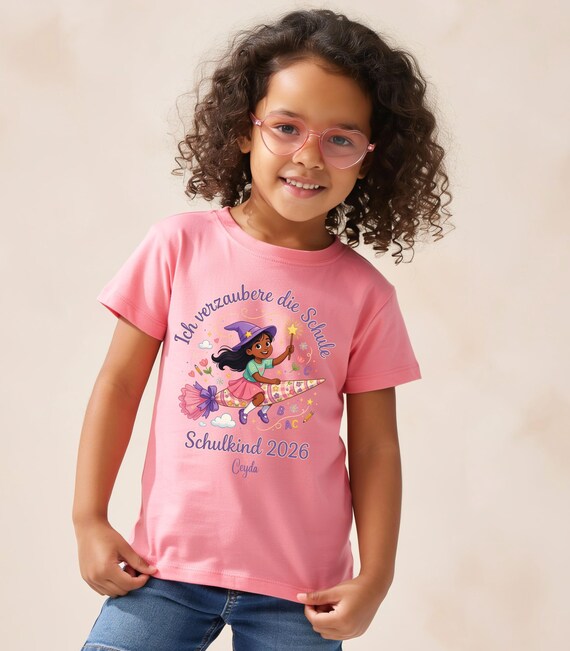Weiteres Produktbild: Hexen-Shirt zur Einschulung