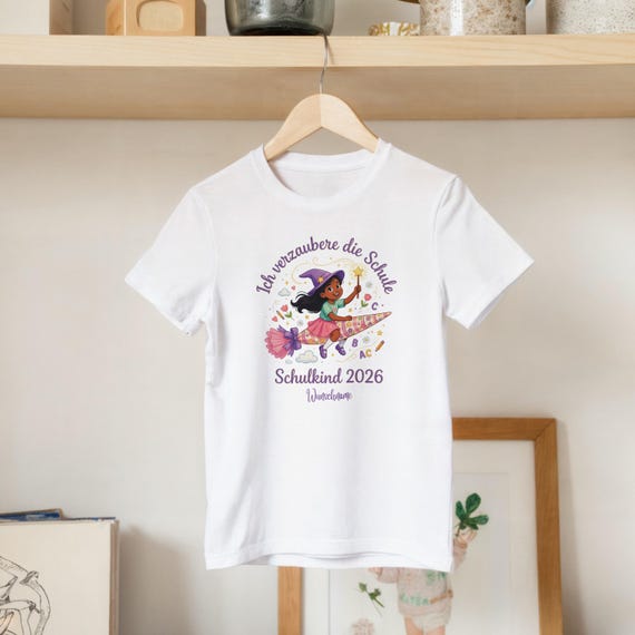 Weiteres Produktbild: Hexen-Shirt zur Einschulung