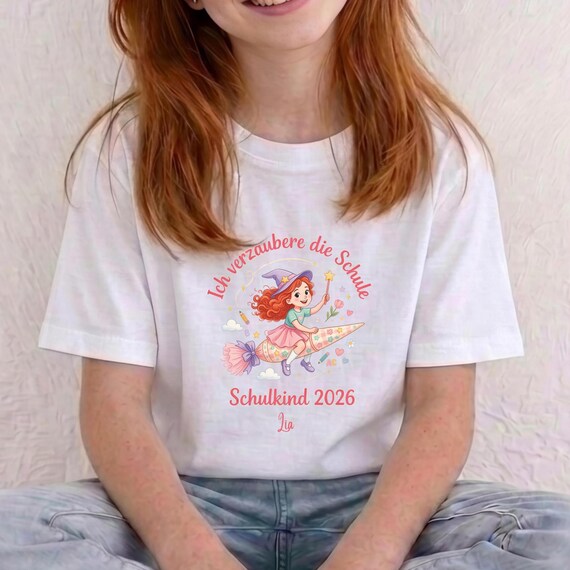 Hexen-Shirt zur Einschulung