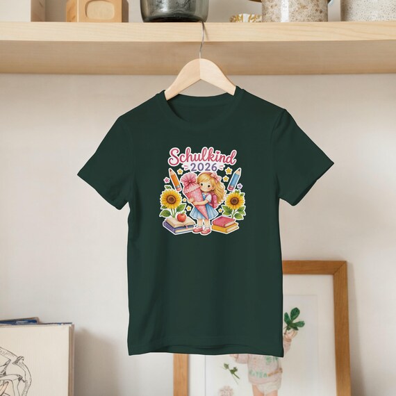 Weiteres Produktbild: Einschulungs-Shirt mit Sonnenblume