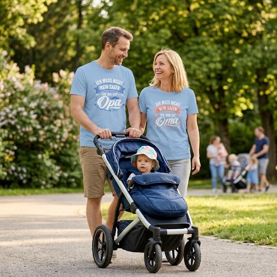 Weiteres Produktbild: Oma & Opa Shirt – Großeltern-Geschenk
