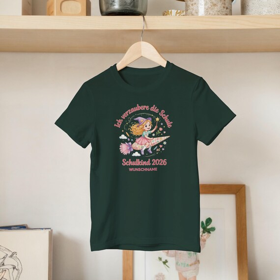 Weiteres Produktbild: Hexen-Shirt zur Einschulung