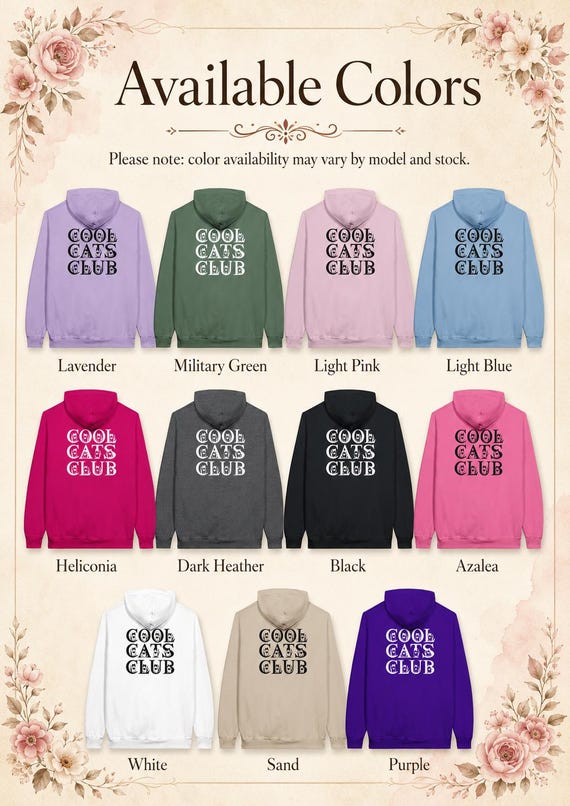 Weiteres Produktbild: „Cat Mom“ Hoodie für Katzenfans