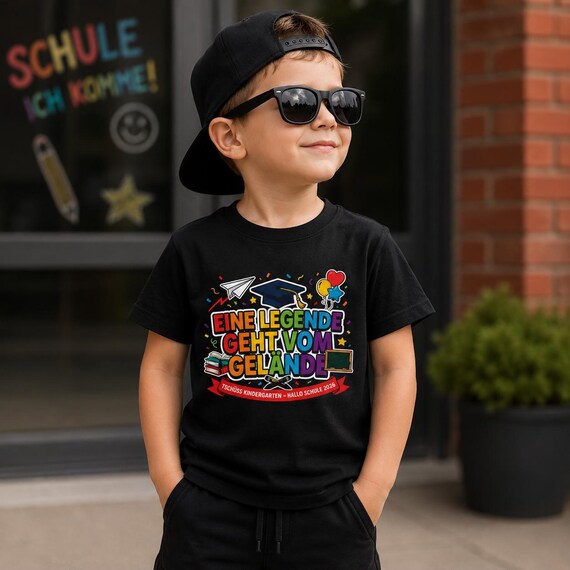Weiteres Produktbild: Einschulungs-Shirt „Schulanfänger“