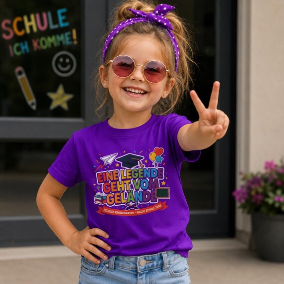 Weiteres Produktbild: Einschulungs-Shirt „Schulanfänger“