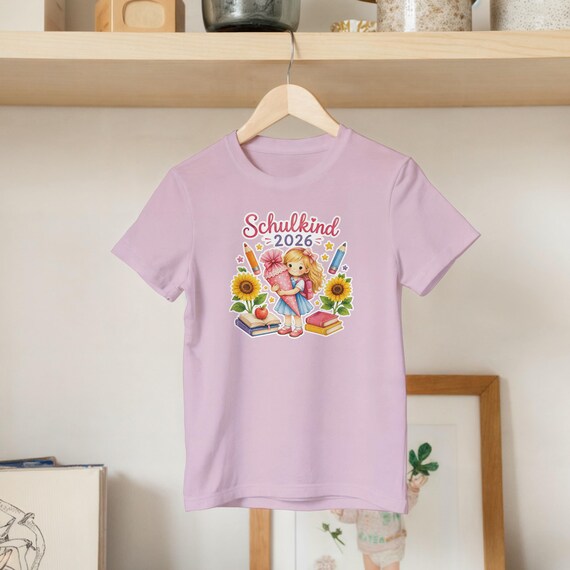 Weiteres Produktbild: Einschulungs-Shirt mit Sonnenblume