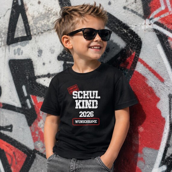 Einschulungs-Shirt „Limited Edition“ (personalisierbar)