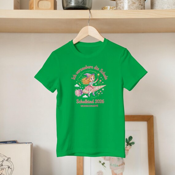 Weiteres Produktbild: Hexen-Shirt zur Einschulung