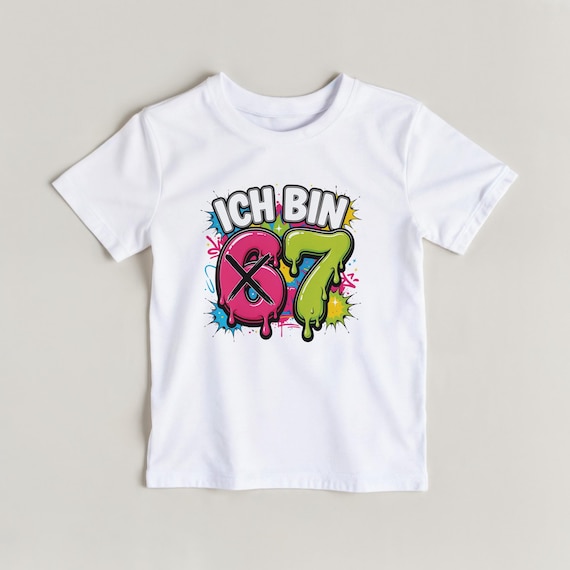 Weiteres Produktbild: Geburtstags-Shirt „67“ für Kinder