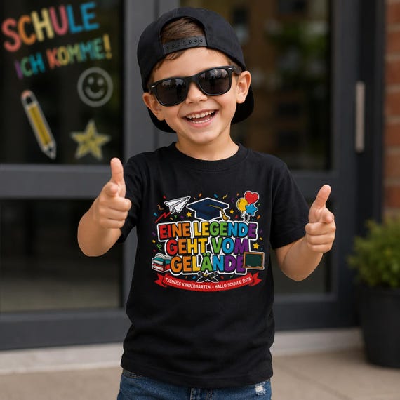 Weiteres Produktbild: Einschulungs-Shirt „Schulanfänger“