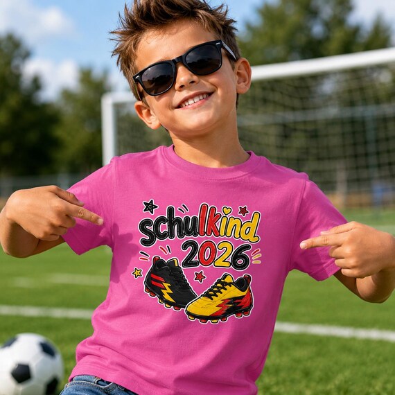 Weiteres Produktbild: Fußball-Shirt zur Einschulung