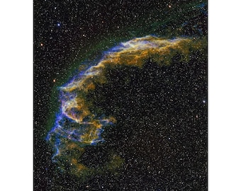 Eastern Veil Nebula Wall Art