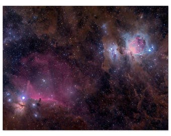 The Nebulae of Orion Wall Art