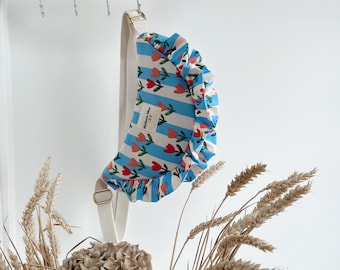 Sac demi-lune à volants