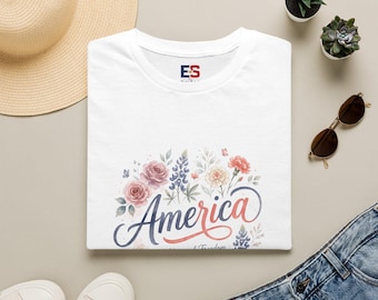 Floral America 250th Anniversary shirt | T-Shirt