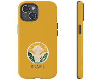 キリスト像のスマホケース | リオデジャネイロのトロピカルアートカバー