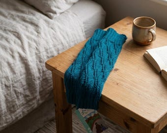 Hand Knitted Wool Leg Warmers | Gender Neutral Winter Leg Warmers |