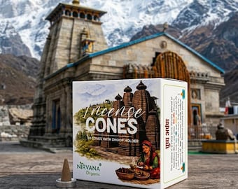Handmade Natural Dhoop Cones | Meditation, Prayer, Spiritual Fragrance