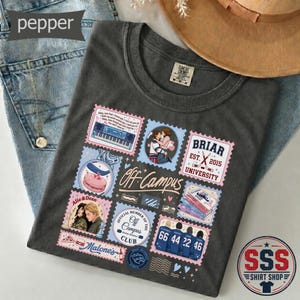 Off Campus Hockey Stamps Shirt - Briar University, Book Series Tee